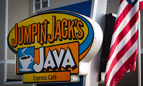 Jumpin Jack's Java Sign